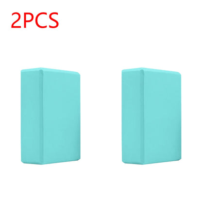EVA Yoga Block Solid Color Yoga Balance Bricks Moisture-Proof High Density Yoga Blocks Body Shaping Yoga Blocks for Yoga Pilates
